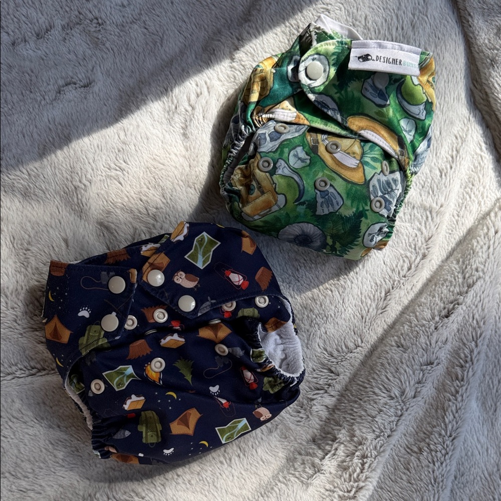 AIO/SIO Cloth Diaper Bundle of 2
